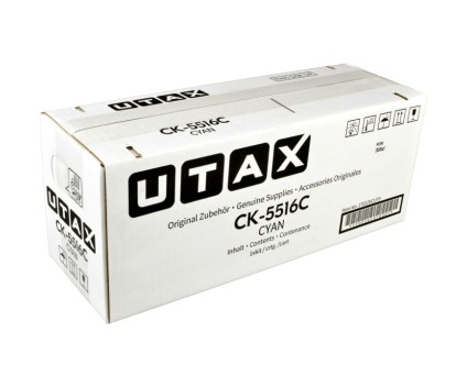 Original Toner Utax CK5516C Cyan ~ 10.000 Pages