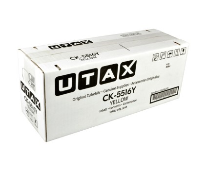 Original Toner Utax CK5516Y Yellow ~ 10.000 Pages