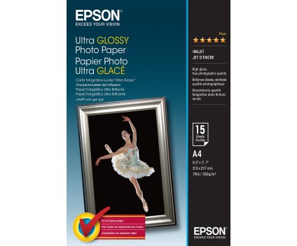 Photo Paper Original Epson S041927 300 g/m² ~ 15 Pages 210mm x 297mm