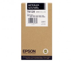 Original Ink Cartridge Epson T6128 Black Matte 220ml