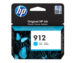 Original Ink Cartridge HP 912 Cyan 3ml ~ 315 Pages