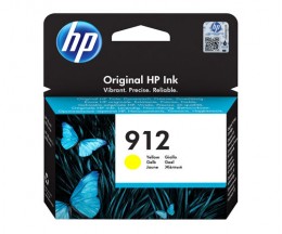 Original Ink Cartridge HP 912 Yellow 3ml ~ 315 Pages