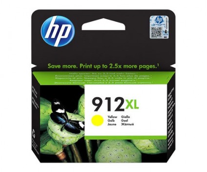 Original Ink Cartridge HP 912XL Yellow 10ml ~ 825 Pages