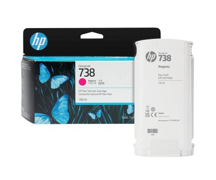 Original Ink Cartridge HP 738 Magenta 130ml