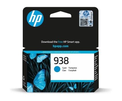 Original Ink Cartridge HP 938 Cyan ~ 800 Pages