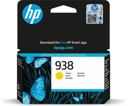 Original Ink Cartridge HP 938 Yellow ~ 800 Pages