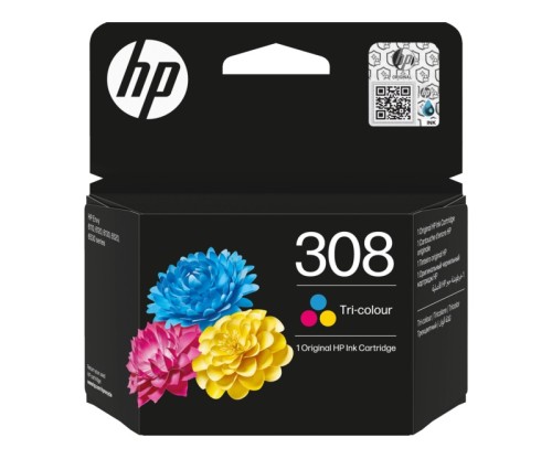 Original Ink Cartridge HP 308 Color ~ 120 Pages