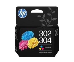 Original Ink Cartridge HP 302 / HP 304 Color ~ 100 Pages