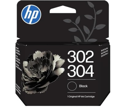 Original Ink Cartridge HP 302 / HP 304 Black ~ 120 Pages