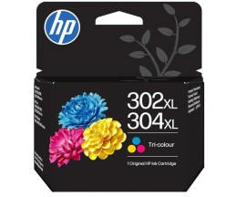 Original Ink Cartridge HP 302 XL / HP 304 XL Color 8ml ~ 300 Pages