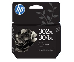 Original Ink Cartridge HP 302 XL / HP 304 XL Black ~ 300 Pages