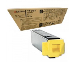 Original Toner Kyocera TK 810 Y Yellow ~ 20.000 Pages