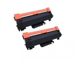 2 Compatible Toners, Brother TN-2410 / TN-2420 Black ~ 3.000 Pages