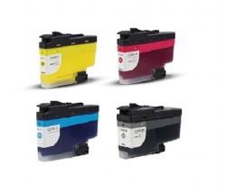 4 Compatible Ink Cartridges, Brother LC-3239 XL Black + Color ~ 6.000 / 5.000 páginas