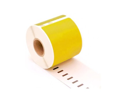 Compatible Tape DYMO 99014 Yellow 101mm x 54mm ( 220 labels )