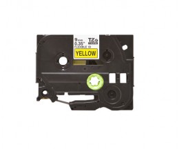 Compatible tape Brother TZEFX621 9mm x 8m Laminated