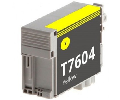 Compatible Ink Cartridge Epson T7604 Yellow 25.9ml
