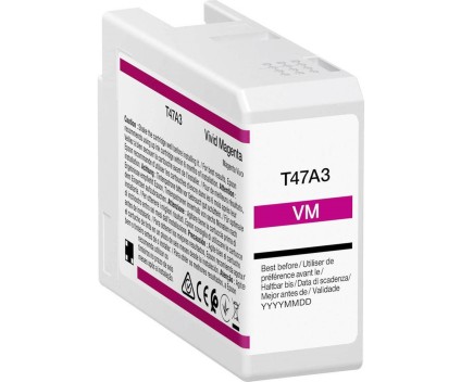 Compatible Ink Cartridge Epson T47A3 Magenta 50ml