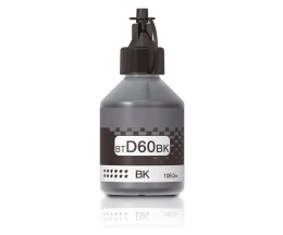 Compatible Ink Cartridge Brother BTD60BK Black 108ml