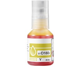 Compatible Ink Cartridge Brother BTD180Y Yellow ~ 5.000 Pages