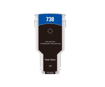 Compatible Ink Cartridge HP 738 Black 300ml