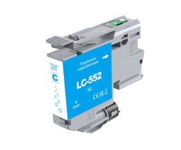 Compatible Ink Cartridge Brother LC-552 XL C Cyan ~ 1.500 Pages