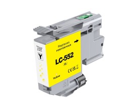 Compatible Ink Cartridge Brother LC-552 XL Y Yellow ~ 1.500 Pages