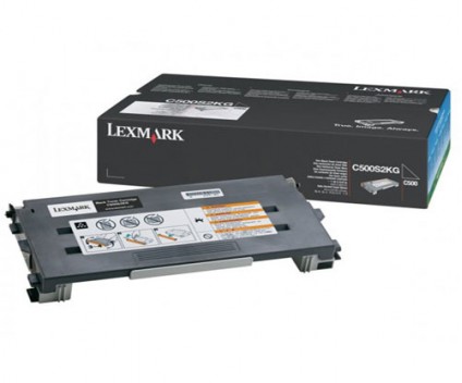 Original Toner Lexmark C500S2KG Black ~ 2.500 Pages