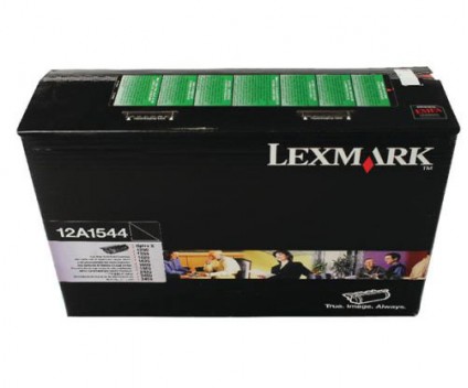 Original Toner Lexmark 12A1544 Black ~ 17.600 Pages