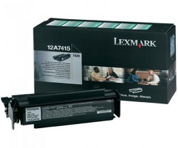 Original Toner Lexmark 12A7415 Black ~ 10.000 Pages