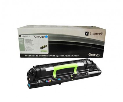 Original developer Lexmark 72K0D20 Cyan ~ 300.000 Pages