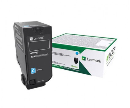 Original Toner Lexmark 84C0H20 Cyan ~ 16.000 Pages