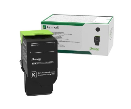 Original Toner Lexmark 78C2UK0 Black ~ 10.500 Pages