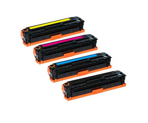 4 Compatible Toners, HP 410X Black + Color ~ 6.500 / 5.000 Pages