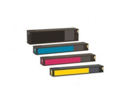 4 Compatible Ink Cartridges, HP 913A Black 80ml + Color 55ml