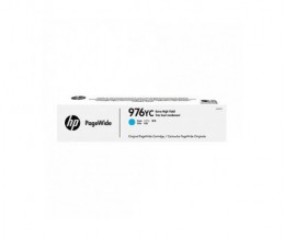 Original Ink Cartridge HP 976YC Cyan ~ 13.000 Paginas