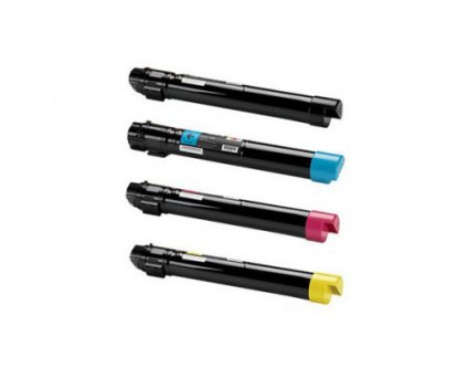 4 Compatible Toners, Xerox 006R0139X Black + Color ~ 25.000 / 15.000 Pages