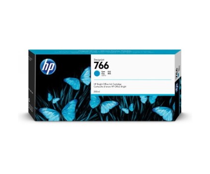 Original Ink Cartridge HP 766 Cyan 300ml