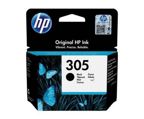 Original Ink Cartridge HP 305 Black 2ml ~ 120 Pages