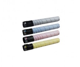 4 Compatible Toners, Konica Minolta A11GX51 Black + Color ~ 29.000 / 26.000 Pages