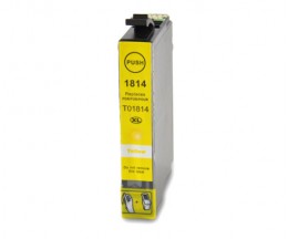 Compatible Ink Cartridge Epson T1804 / T1814 / 18 XL Yellow 13ml