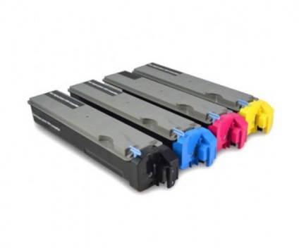 4 Compatible Toners, Kyocera TK 510 Black + Color ~ 8.000 Pages