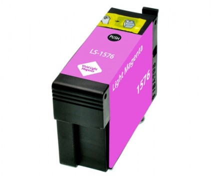 Compatible Ink Cartridge Epson T1576 Magenta Light 29.5ml