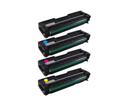 4 Compatible Toners, Ricoh 4064XX Black + Color ~ 6.500 / 6.000 Pages