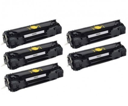 5 Compatible Toners, HP 83A Black ~ 1.500 Pages
