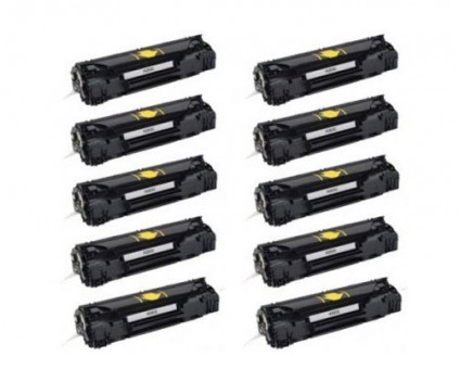 10 Compatible Toners, HP 83A Black ~ 1.500 Pages