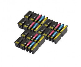 30 Compatible Ink Cartridges, Epson T2701-T2704 / T2711-T2714 / 27 XL Black 22.4ml + Color 15ml