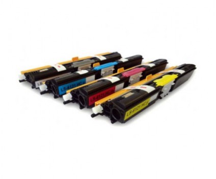 4 Compatible Toners, Xerox 6121 Black + Color ~ 2.600 Pages