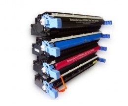 4 Compatible Toners, HP 645A Black + Color ~ 13.000 / 12.000 Pages