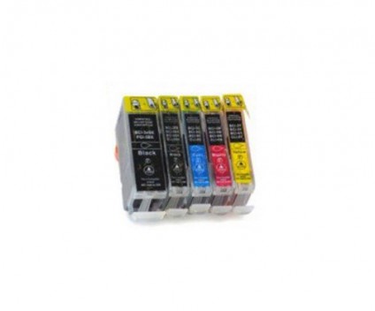 5 Compatible Ink Cartridges, Canon BCI-3 / BCI-6 / BCI-5 Black 26.8ml + Color 13.4ml
